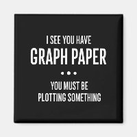 Wiskunde Grappig Grafiekpapier Pun, Ik Zie Dat Je