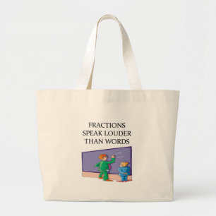 WISKUNDE GROTE TOTE BAG