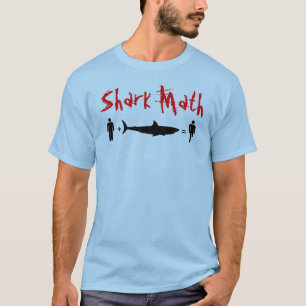 Wiskunde haaien t-shirt