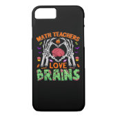 Wiskunde Hersenhart Skelet Hand Zombie Halloween Case-Mate iPhone Case (Achterkant)
