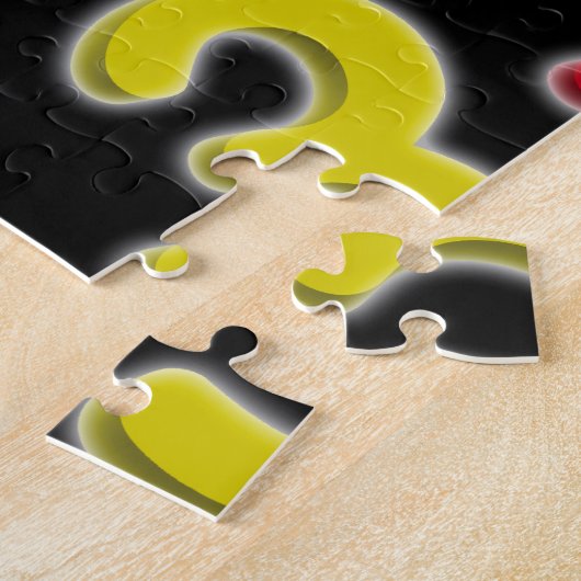 WISKUNDE HET ENIGE ONDERWERP DAT TEKST LEGPUZZEL (Zijkant)