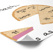 Wiskunde het is net zo makkelijk als... poster (Hoek)