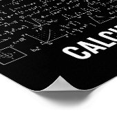 Wiskunde - Ik wou dat het leven zo simpel was als  Poster (Hoek)