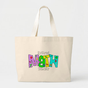 Wiskunde in ruste grote tote bag