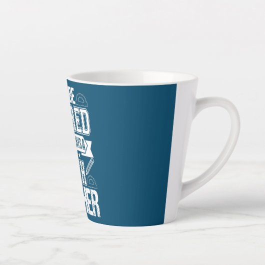 Wiskunde in ruste leraar Ik ben altijd Wiskunde le Latte Mok (Rechts)