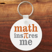 Wiskunde inspireert me sleutelhanger (Voorkant)