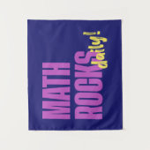 Wiskunde is Dagelijks Leuk Wandkleed (Voorkant)
