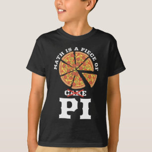 Wiskunde is een stuk koekje Apple Pi Happy Pi Day  T-shirt