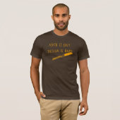 Wiskunde is eenvoudig, Mannen T-shirt (Voorkant volledig)