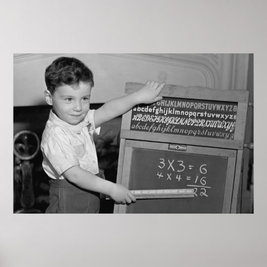 Wiskunde is eenvoudig poster (Voorkant)