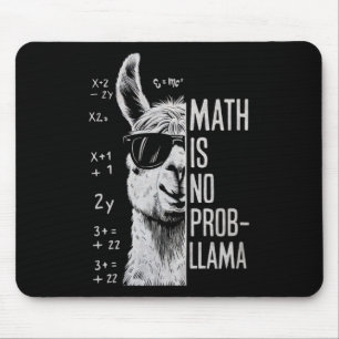 Wiskunde Is Geen Prob-llama Grappige Lama Man Vrou Muismat