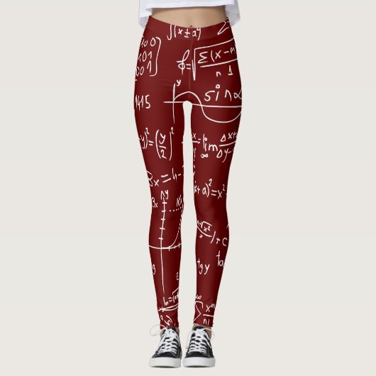 wiskunde is leuke leggings (Voorkant)