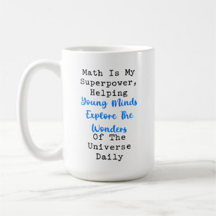 Wiskunde is Mijn Superkracht Ontdek Universum Gees Koffiemok