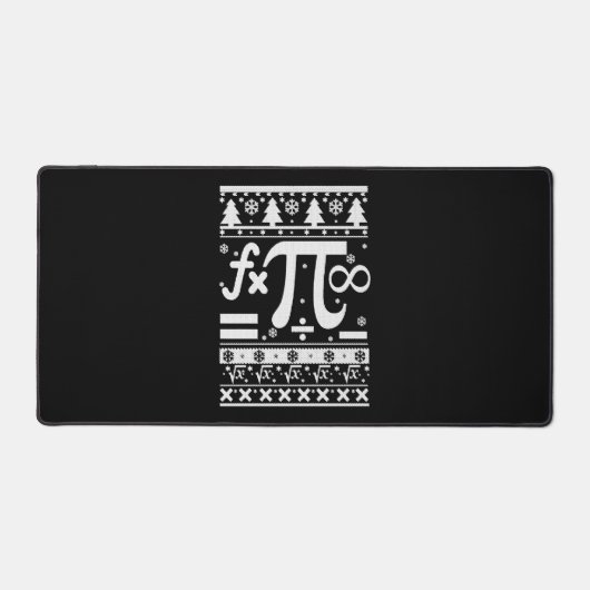 Wiskunde kerst bureaumat (Voorkant)