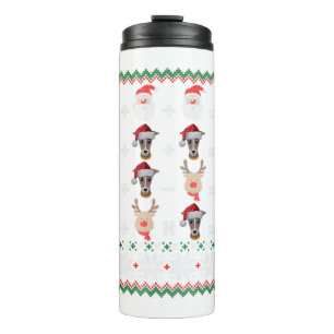 Wiskunde Kerstleraar GREYHOUND Thermosbeker