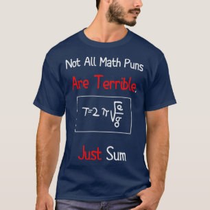Wiskunde Leerdag niet alle wiskunde puntjes zijn v T-shirt