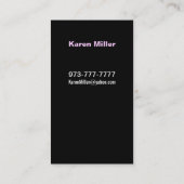 Wiskunde Leerkrachten Visitekaartjes (Achterkant)