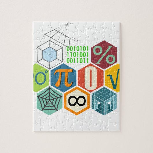 wiskunde legpuzzel (Verticaal)