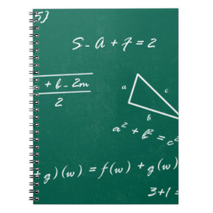 wiskunde leraar algebra geek notitieboek