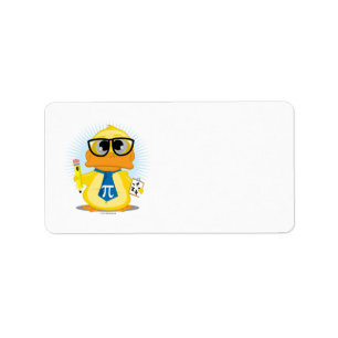 Wiskunde leraar Duck Etiket