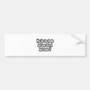 Wiskunde leraar grap...twee duimen bumpersticker