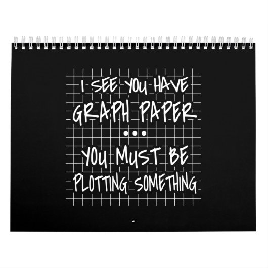 Wiskunde leraar, grappig terug naar school, ik zie kalender (Hoes)