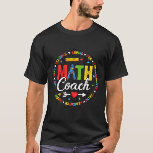 Wiskunde Leraar Lover Teaching Terug naar School F T-shirt
