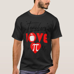 Wiskunde leraar Pi Dag Wetenschap Funny Bedankt Ga T-shirt