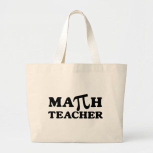 Wiskunde leraar PI Grote Tote Bag