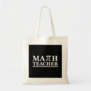 Wiskunde leraar tote bag