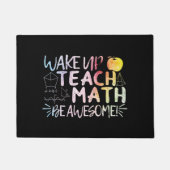Wiskunde leraar waardering - wees Geweldige Deurmat (Voorkant)