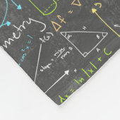 Wiskunde Lessen Fleece Deken (Hoek)