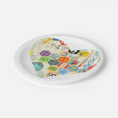 wiskunde liefdespapier bord (Gekanteld)