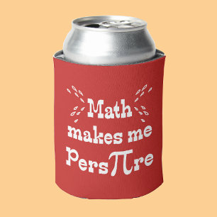 Wiskunde maakt me Pers-PI-re-Funny Pi Day Blikjeskoeler