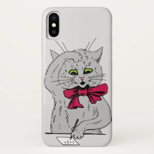 Wiskunde met linkerhand iPhone x hoesje