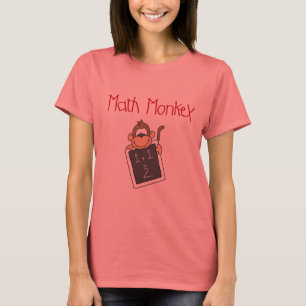 Wiskunde Monkey Tshirts en cadeaus