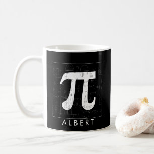 Wiskunde monogram - Pi-symbool Koffiemok