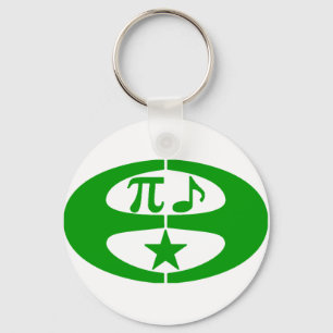 Wiskunde Music Esperanto - Symbool Sleutelhanger