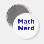 Wiskunde Nerd Magneet (Voorkant / Achterkant)