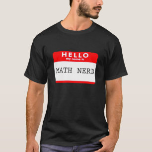 Wiskunde Nerd T-shirt