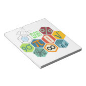 wiskunde notitieblok (Schuin)