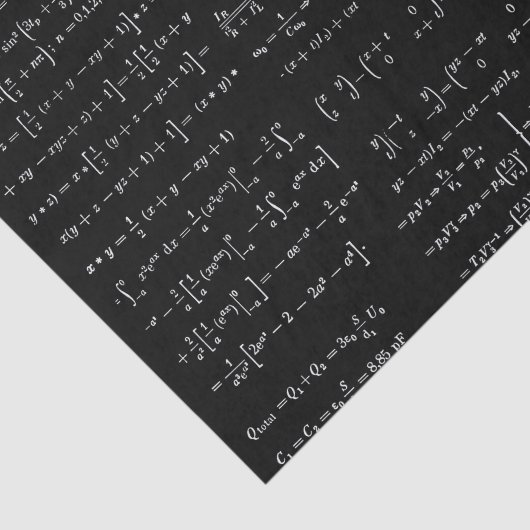 Wiskunde nr. 01 tissuepapier (Detail)