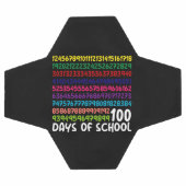 Wiskunde Nummers 100e Dag van de School Docent Kin Voetbal (Enkel)