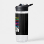 Wiskunde Nummers 100e Dag van de School Docent Kin Waterfles (Links)