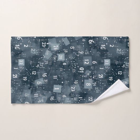 Wiskunde nummers Abstract Bad Handdoek (Handdoek)