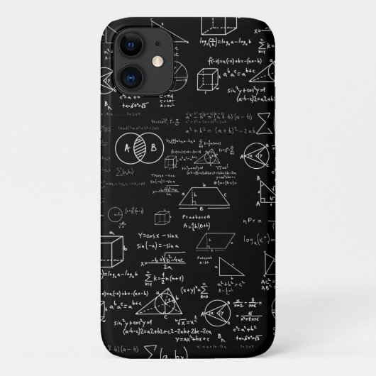 wiskunde Patroon Science School Schets Tekenen Gee Case-Mate iPhone Case (Achterkant)