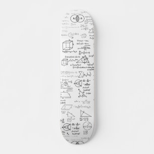 wiskunde Patroon Science School Schets Tekenen Gee Skateboard