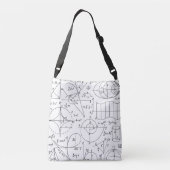 Wiskunde Pattern Canvas tas (Achterkant)