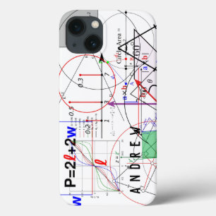 Wiskunde Physics Science vergelijking Persoonlijk iPhone 13 Hoesje