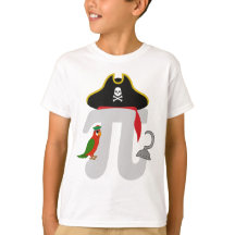 Wiskunde Pi rate met papegaai - Pi Dag